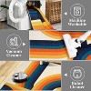 Modern Area Rug Water Resistant Carpet Low Pile Non-Slip Soft Rug Dining or Home Colorful Modern Design Indoor Floor Carpet - 3 of 4