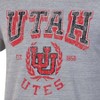 NCAA Utah Utes Men's Gray Triblend T-Shirt - image 3 of 3