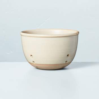 14.5oz Mini Stoneware Berry Bowl Taupe/Clay - Hearth & Hand™ with Magnolia
