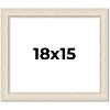 PosterPalooza | Weathered White Picture Frame - UV Acrylic, Backing Board, Hanging Hardware Included - 2 of 4