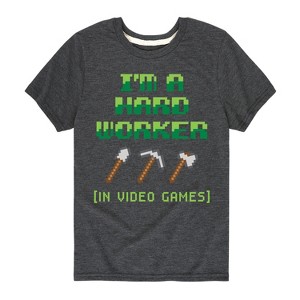 Boys' - Instant Message - Gamer Short Sleeve Graphic T-Shirt - 1 of 4