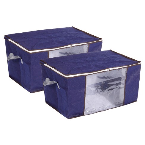 Foldable Storage Bins For Clothes Large Capacity Quilt Blanket