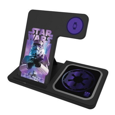 Keyscaper Star Wars Empire Portrait Collage 15-Watt 3 in 1 Charging Station