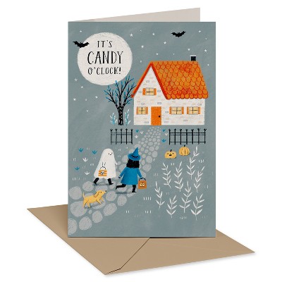 Halloween Card It's Candy O'clock