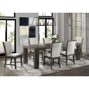 Jasper Upholstered Side Chair Set Toasted Walnut - Picket House Furnishings: Comfortable Seating for Dining Room - 1 of 4
