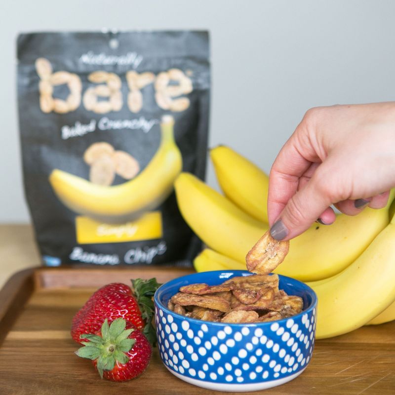Bare Baked Crunchy Simply Banana Chips - 2.7oz, 4 of 6