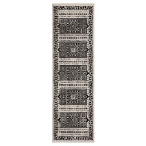 Oriental Weavers Chamberlain CH01G Ivory/ Charcoal Indoor Area Rug - 2'3" x 7'6" - 1 of 4