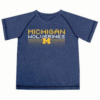 NCAA Michigan Wolverines Toddler Boys' Poly T-Shirt
