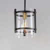 Maxim Lighting Capitol 1 - Light Pendant in  Black/Antique Brass - 4 of 4
