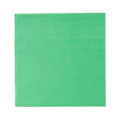 Blue Panda 200-Pack Disposable Paper Napkins Kelly Green Party Supplies 5"x5"