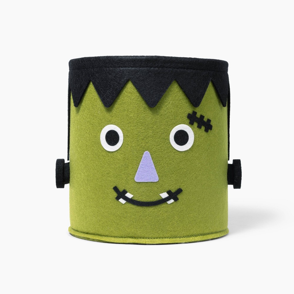 West Emory Halloween Felt Basket Frankenstein