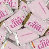 It's A Girl Hearts Themed Hershey's Miniatures and Chocolate Balls - 2 of 4