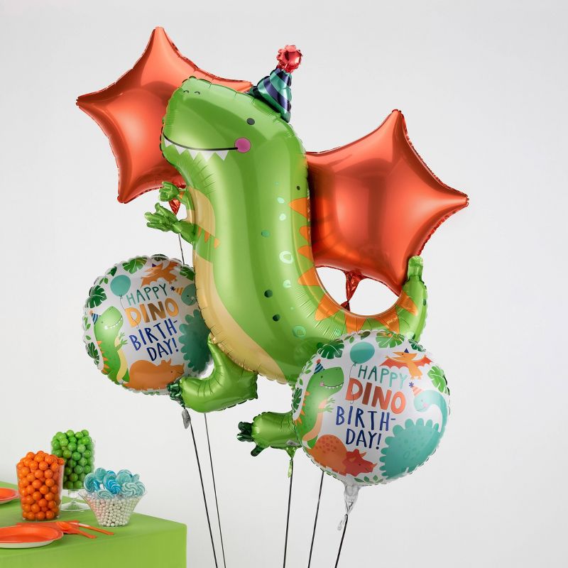 Dinomite Party Balloon Bouquet, 3 of 4