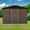 APRILSOUL 102"Metal garden sheds 8ft¡Á6ft outdoor storage sheds - 4 of 4