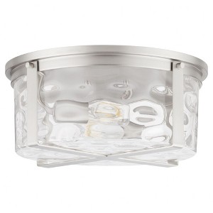 Quorum Lighting Steinway 2 - Light Flush Mount in  Satin Nickel - 1 of 1
