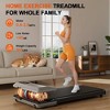 DeerRun 15.35*39.37 inches Run belt Urban Under-Desk Treadmill 300 Lbs Capacity - 2 of 4