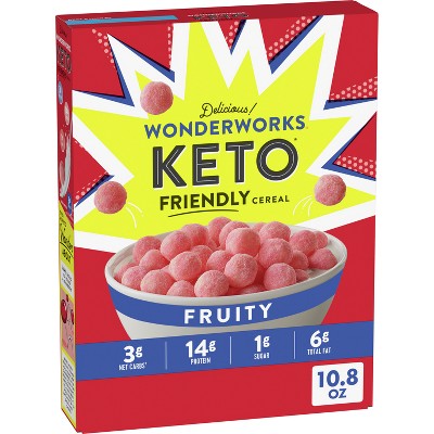 Wonderworks Keto Fruity Cereal - 10.8oz : Target