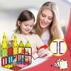 PICASSO-TILES 12 PC Mirror, Magnetic Tiles, Building Blocks, STEM Toys for Kids 3+ Set - 2 of 4