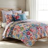 Garden Quilted Euro Sham Set of 2 - Levtex Home - 2 of 4