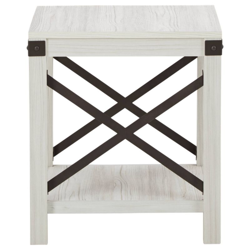 Bayflynn Square End Table White - Signature Design by Ashley, 4 of 9