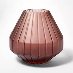 Fluted Glass Vase - Threshold™ designed with Studio McGee