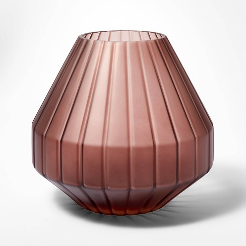 Fluted Glass Vase - Threshold™ designed with Studio McGee - image 1 of 3