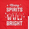 Men's - Instant Message - Christmas Mixing Spirits Bright Short Sleeve Graphic T-Shirt - 2 of 4