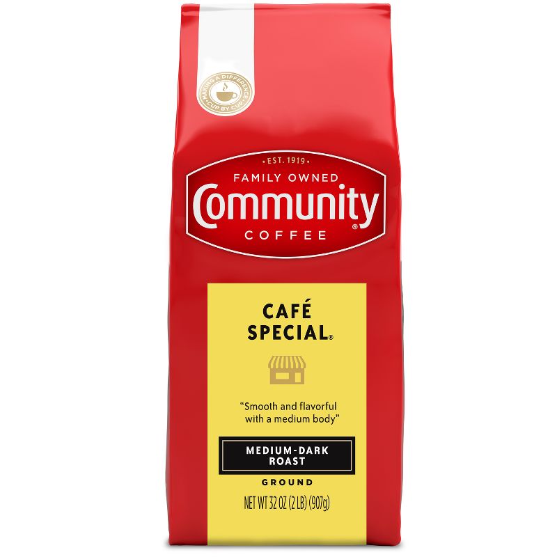 Community Coffee Cafe Special Medium Dark Roast Ground Coffee, 1 of 5