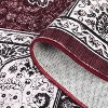 Washable Area Rug Rugs, Vintage Area Rug for Bedroom, Distressed Traditional Rugs, Foldable Thin Mat, Large Indoor Area Rugs - 3 of 4