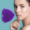 Unique Bargains Silicone Facial Cleansing Brush with Suction Cup 3.35"x2.95"x0.51" 1 Pc - 2 of 4
