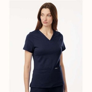 EG PRO Women's Scrub V-Neck Top Cesi Ultrasoft - 1 of 4