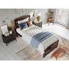 AFI Furnishings Warren Platform Bed T with Footboard AW - 4 of 4