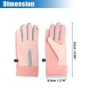Unique Bargains Riding Warm Gloves Waterproof 4 Way Stretch Inner Gloves 1 Pair - 3 of 4