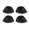 Unique Bargains Soft Round Head Adjustable Toe Plugs Black 2 Pairs - 4 of 4