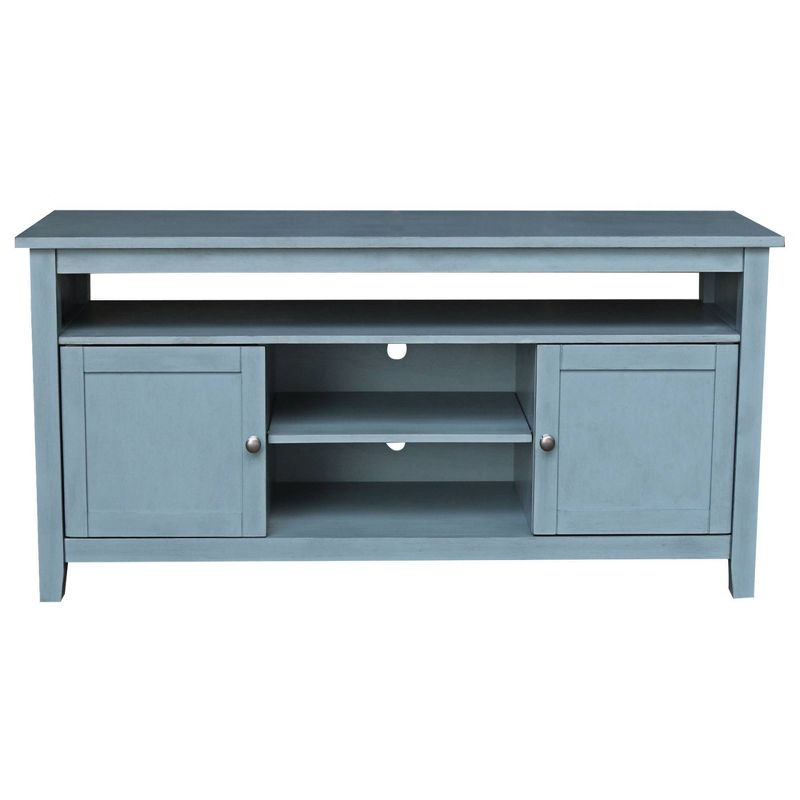 62" Entertainment TV Stand with 2 Doors - International Concepts, 4 of 16