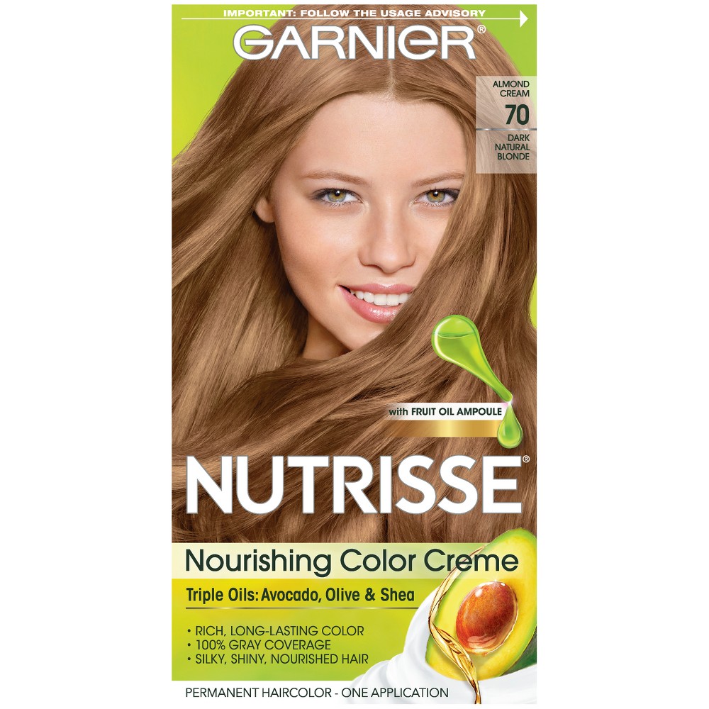 Garnier Nutrisse Nourishing Color Creme 70 Dark Natural Blonde