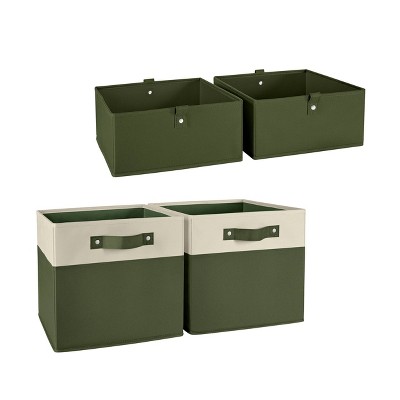 OPEN SPACES Small Storage Bins - Set of 2 - DK GREEN, Tillys, Salesforce  Commerce Cloud