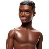 Barbie 12.7" Beach Ken Doll Brown Hair/Brown Eyes Wearing Blue Swimsuit - 2 of 4