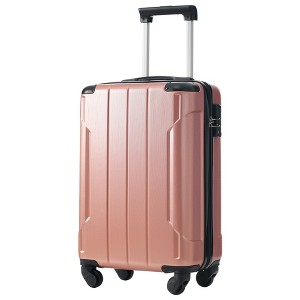 Whisen 28” Expandable ABS Hardshell Checked Luggage Suitcase with 3-Dial TSA Lock, Double Spinner Wheels - 1 of 4