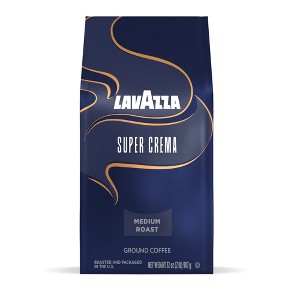 Lavazza Super Crema Ground Coffee, Medium Roast, 32 oz Bag - 1 of 4