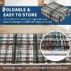 Area Rug for Bedroom Washable Non Slip Runner Rug Low Pile Soft Non Shedding Stain Resistant Carpet - 4 of 4