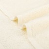 Unique Bargains Hotel Spa Bathroom Highly Absorbent Quick Drying Solid Cotton Washcloths 6 Packs - 4 of 4