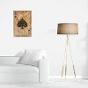 Wynwood Studio 16"x24" Ace of Spades Wall Art: Modern Mixed Media Canvas, Vertical Orientation, Unframed - 3 of 3