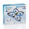 Contixo TD2 Kids Mini Drone, Blue Butterfly RC Drone with LED Lights, One-Button Takeoff/Landing, 3D Flip, Headless Mode, Altitude Hold, 2 Batteries - 2 of 4