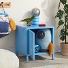 Blue Metal Locker Kids' Nightstand - Pillowfort™ - 2 of 4