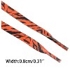 Elerevyo Printed Shoelaces Animal Pattern Flat Shoe Laces for Sneakers Shoestring 2 Pairs - 3 of 4