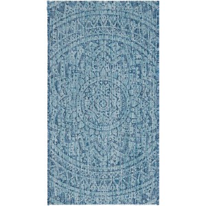 Courtyard CY8734 Power Loomed Indoor and Outdoor Rug - Safavieh - 1 of 4