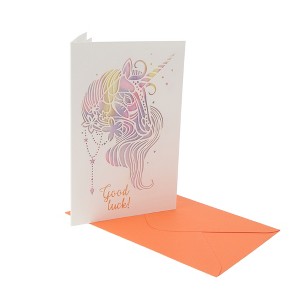 Unique Bargains Greeting Card Assorted Color 7.3"x5"x0.4" 1 Pc - 1 of 3
