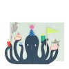 Meri Meri Party Octopus Stand-Up Birthday Card (Pack of 1) - 2 of 2
