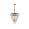 Elegant Lighting Nordic 7 - Light Chandelier in  Brass - 2 of 3